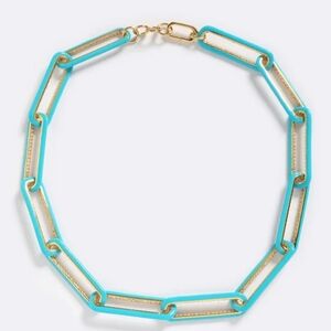 Emma Pills THE OG NECKLACE IN OCEAN GLO 14k Goldplated Size 17.5" New